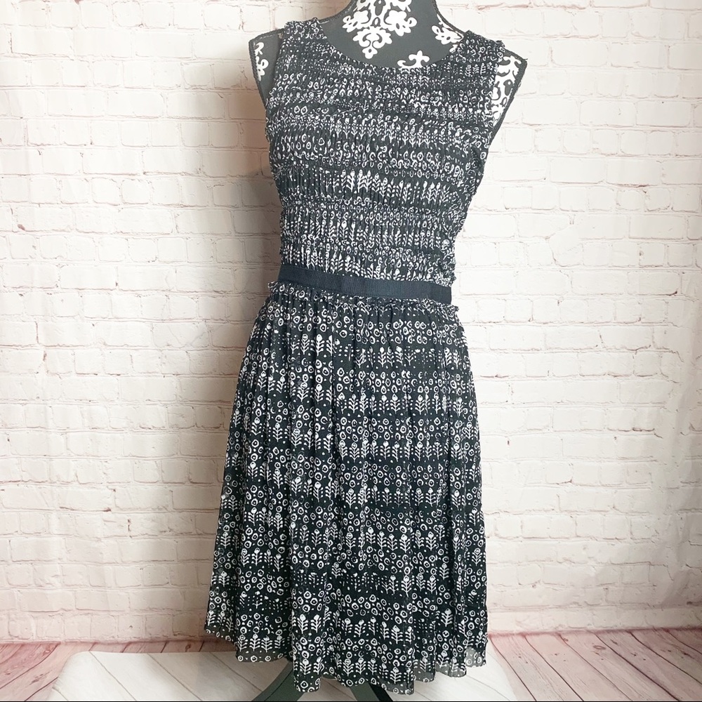 Anthropologie Postmark Fit and Flare Dress